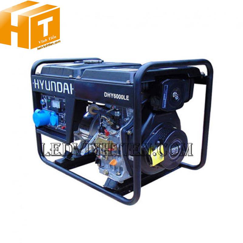 Máy phát điện chạy dầu Hyundai DHY6000LE