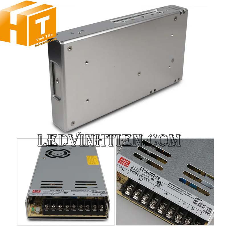 Bán nguồn xung Mean Well LRS-350-15, 15VDC 23.2A tại Phú Yên