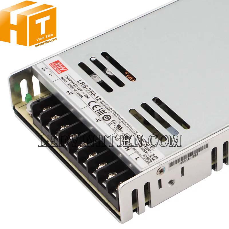LRS-350-15 - Nguồn một chiều Meanwell 348W-15VDC
