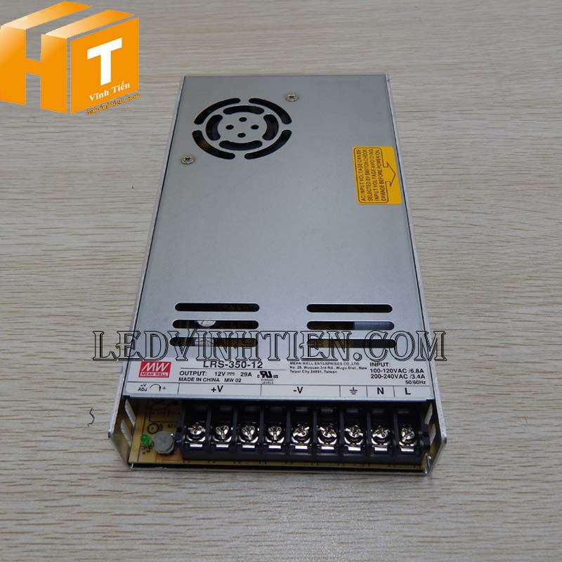 Bộ nguồn Meanwell LRS-350-15 | Vĩnh Tiến