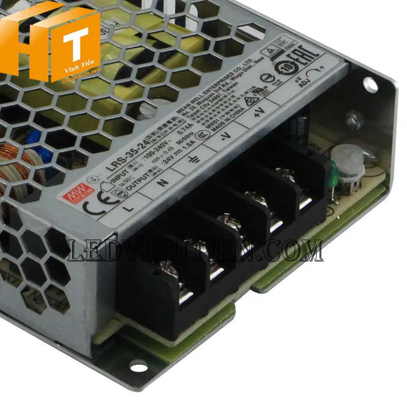 Mua nguồn điện Mean Well 12VDC 1.5A LRS-35-24 tại Phú Yên