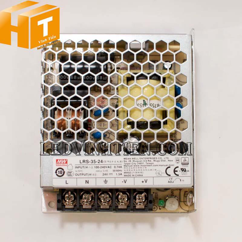 Bộ nguồn Meanwell LRS-35-24 1.5A | Vĩnh Tiến