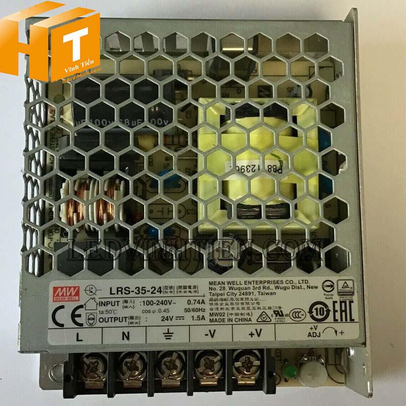 Nguồn tổ ong 24V 1.5A 36W LRS-35-24 Meanwell - Vĩnh Tiến