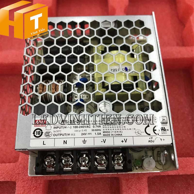Bảng giá nguồn Meanwell - Mean well LRS-35-24