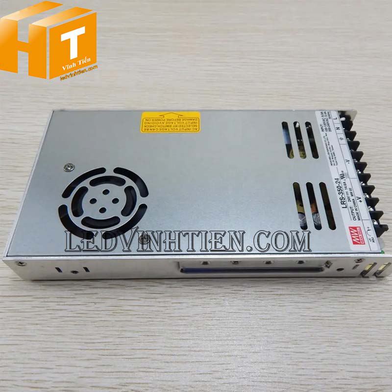 Bán nguồn xung Mean Well LRS-350-24, 24VDC 14.6A tại Phú Yên