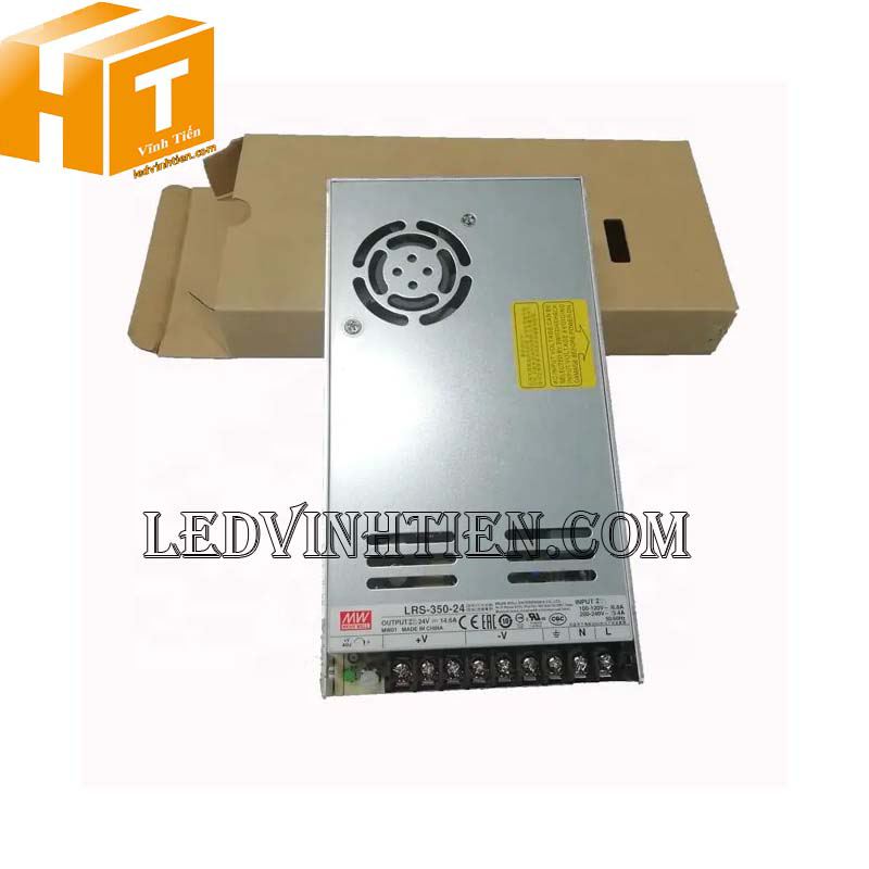 Bộ nguồn tổ ong Meanwell LRS-350-24 (350.4W 24V 14.6A)