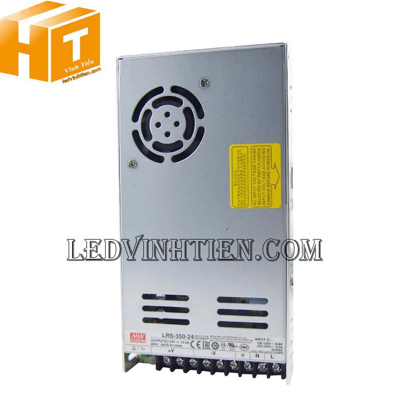 LRS-350-24 - Nguồn một chiều Meanwell 350.4W-24VDC