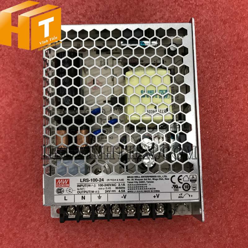 Bộ nguồn Meanwell LRS-100-24 - Vĩnh Tiến