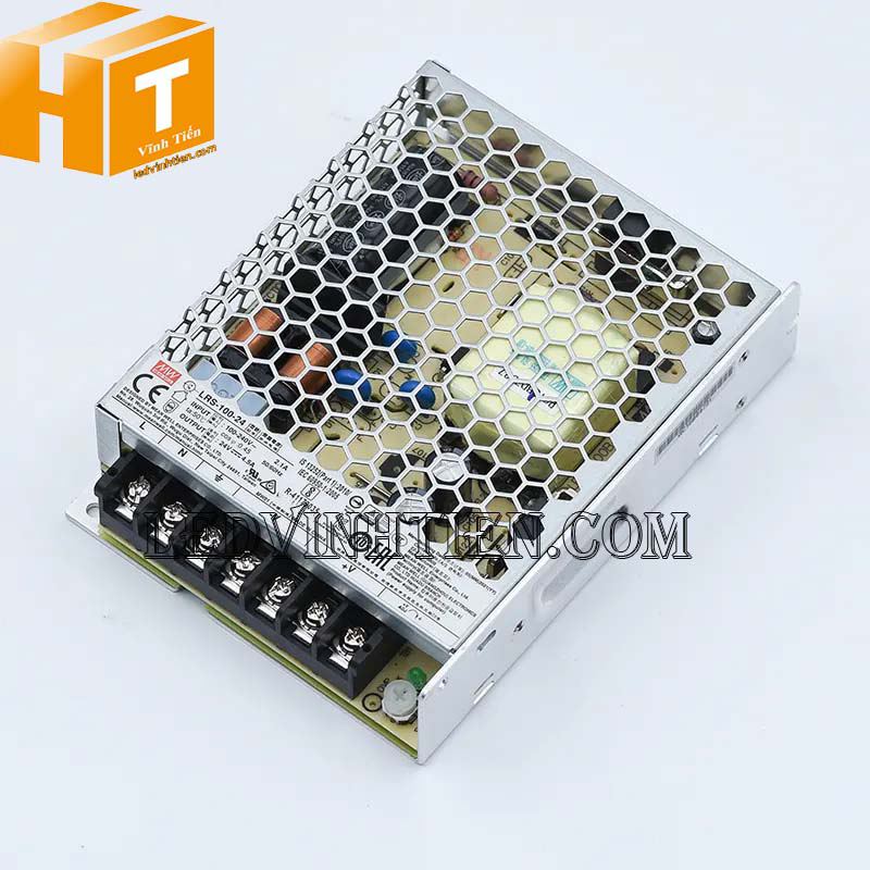 Bộ nguồn tổ ong Meanwell LRS-100-24 (108W 24V 4.5A)