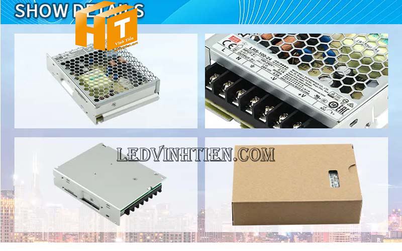 Bộ nguồn Meanwell LRS-100-24 | Vĩnh Tiến