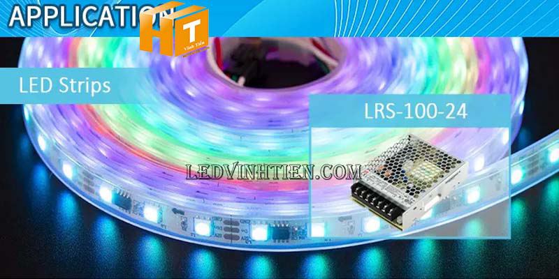 Nguồn tổ ong 24V 4.5A 108W LRS-100-24 Meanwell - Vĩnh Tiến