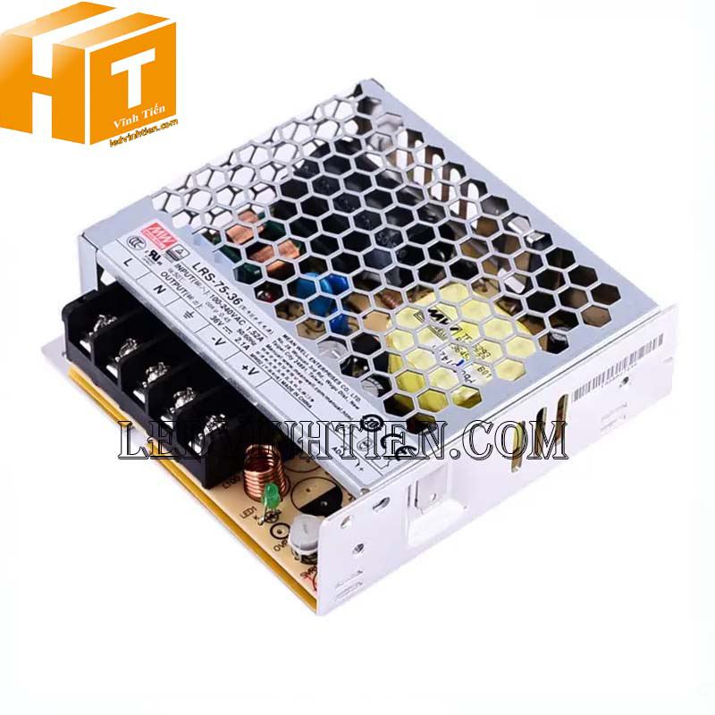 Bảng giá nguồn Meanwell - Mean well LRS-75-36