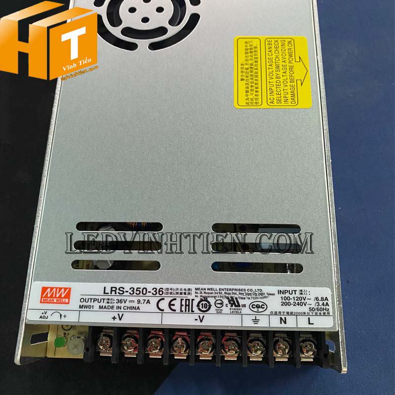 Bộ nguồn Meanwell LRS-350-36 | Vĩnh Tiến