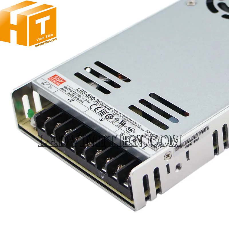 Nguồn Meanwell LRS-350-36 (349.2W/36V/9.7A) - Bảo hành 1 năm