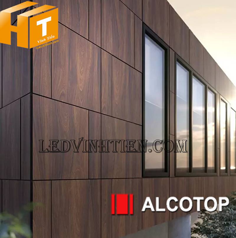 Tấm alu Alcotop ngoài trời chính hãng