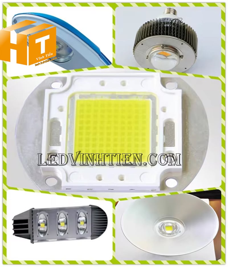 Tim đèn pha 100w màu ánh sáng trắng