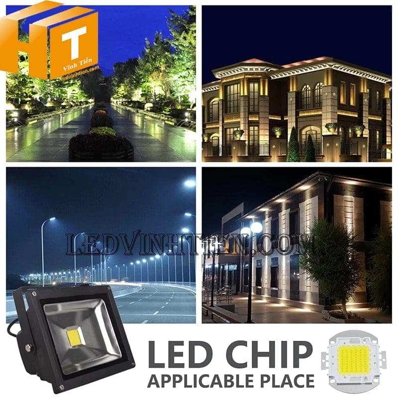 Chip đèn led 100w màu trung tính