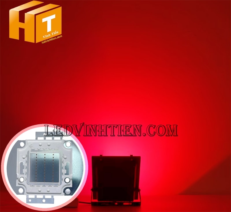 Chip đèn led 30W ánh sáng màu đỏ