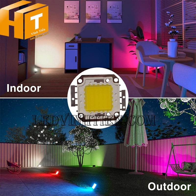 Chip đèn pha 30W trung tính siêu sáng