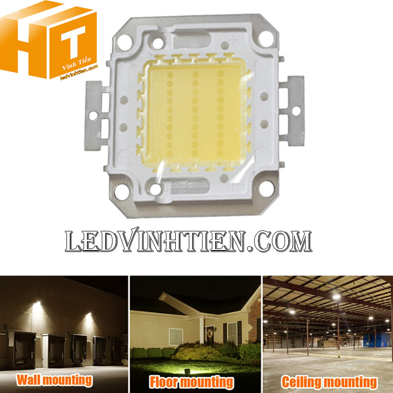 Chip led 30W màu trung tính HCM