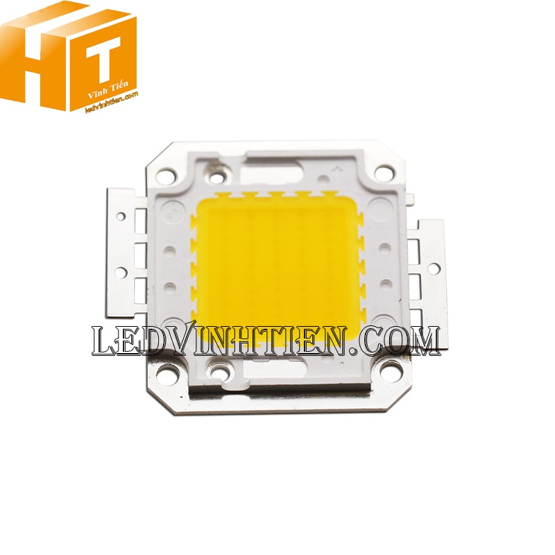 Tim đèn pha led 50W màu vàng loại tốt