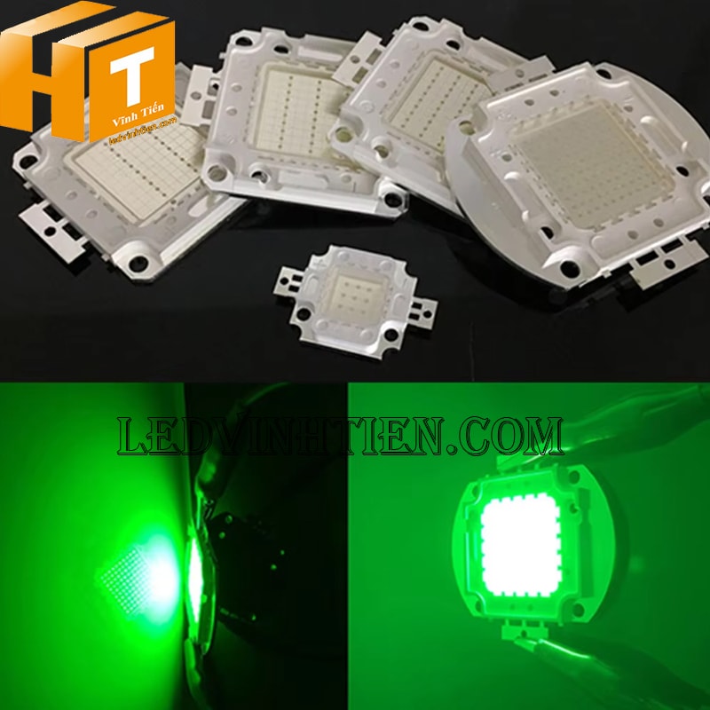 Tim đèn pha 50w xanh lá siêu sáng