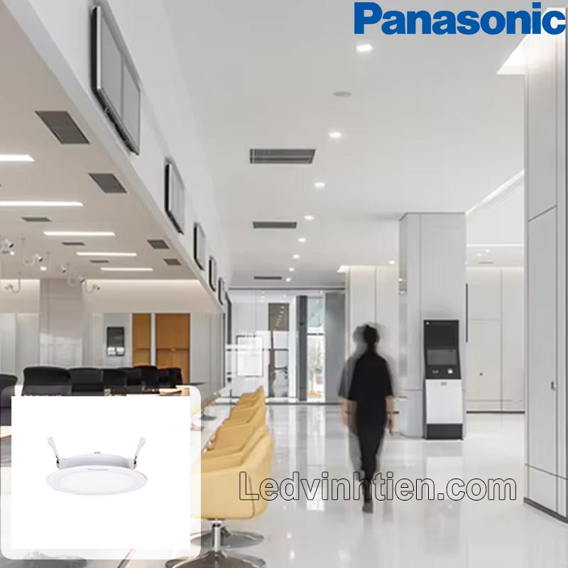 Led downlight tròn 9W 3 màu NNP72276 Panasonic dùng chiếu sáng nhà phố