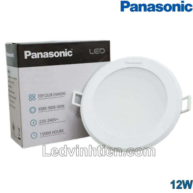 LED downlight 12W NNNC7646188 Panasonic – Tiết kiệm điện, 3 chế độ màu