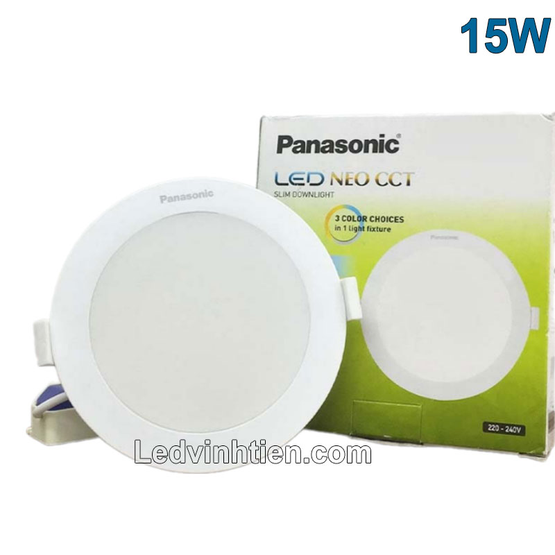 Led downlight tròn 15w 3 màu NNP74476 Panasonic