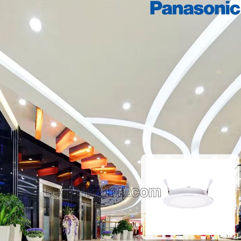 Led downlight tròn 15w đổi màu NNP74476 Panasonic dùng chiếu sáng các trung tâm thương mại