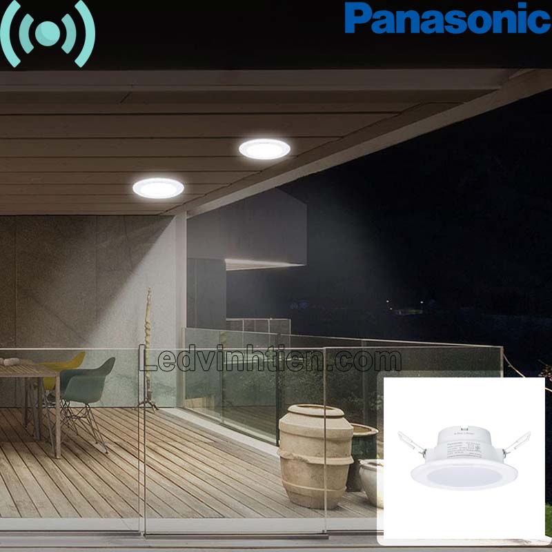 Đèn LED Downlight 9W NNNC7641588 Panasonic chiếu sáng hiên nhà