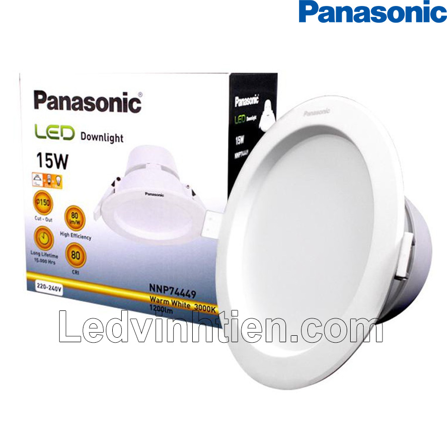 Đèn led downlight 15W NNP74449 Panasonic chính hãng