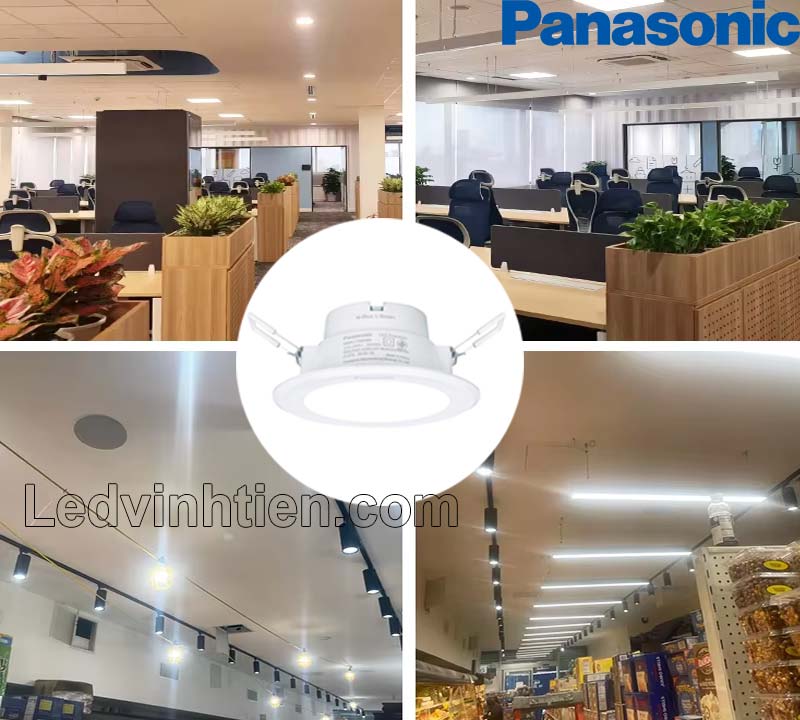 Đèn LED Downlight 3W NNNC7586188 Panasonic chiếu sáng nội thất, văn phòng