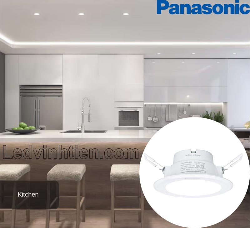 Ứng Dụng Chi Tiết Đèn LED Downlight 6W NNNC7581388 Panasonic