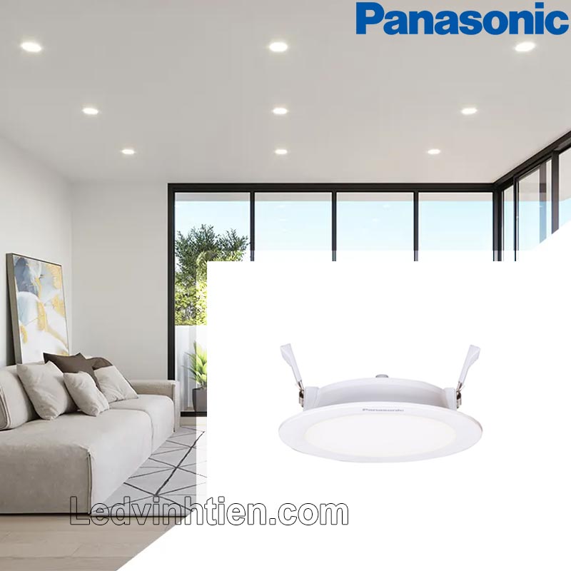 Đèn led downlight tròn 18W NNP74572 Panasonic dùng chiếu sáng biệt thự