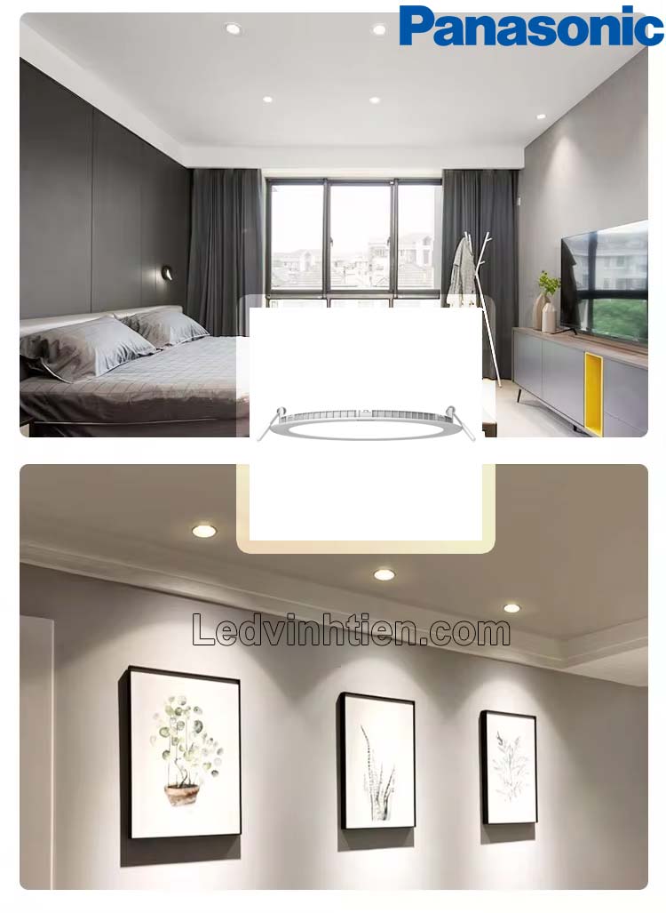 Đèn LED Downlight 15W NNNC7650388 Panasonic ánh sáng vàng cho phòng khách