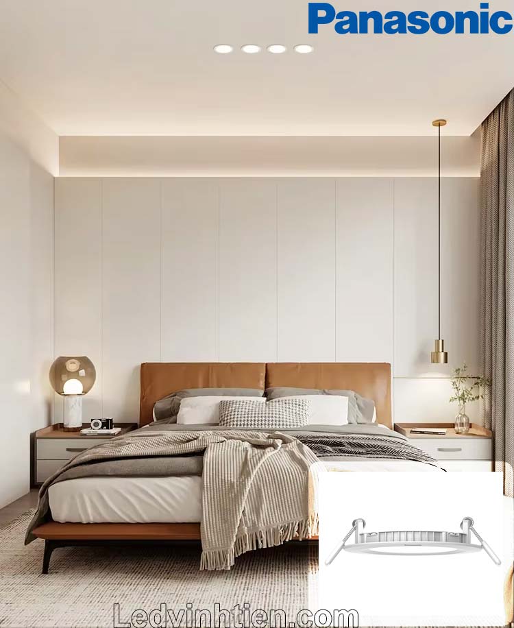 Đèn LED 15W Panasonic NNNC7655388 ánh sáng trung tính, tiết kiệm năng lượng vượt trội, đảm bảo chiếu sáng ổn định, tăng tính thẩm mỹ cho nội thất.