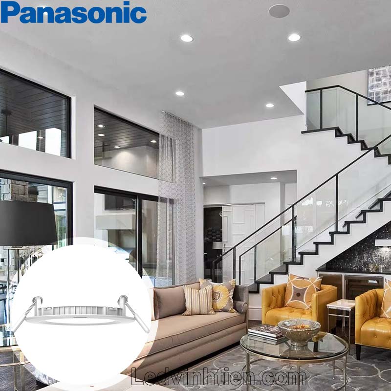 Đèn LED Downlight 18W NNNC7651488 Panasonic ánh sáng trắng, tiết kiệm điện năng, tuổi thọ cao, phù hợp cho không gian làm việc và sinh hoạt hiện đại.