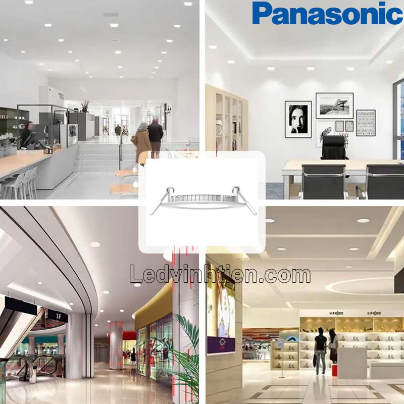 Đèn LED Downlight 18W NNNC7655488 Panasonic ánh sáng trung tính, hiệu quả chiếu sáng cao, an toàn cho mắt, phù hợp lắp đặt ở phòng khách, phòng ngủ, và nhà bếp.