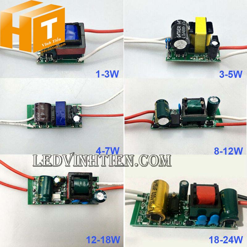 Tăng phô đèn led 1-3w