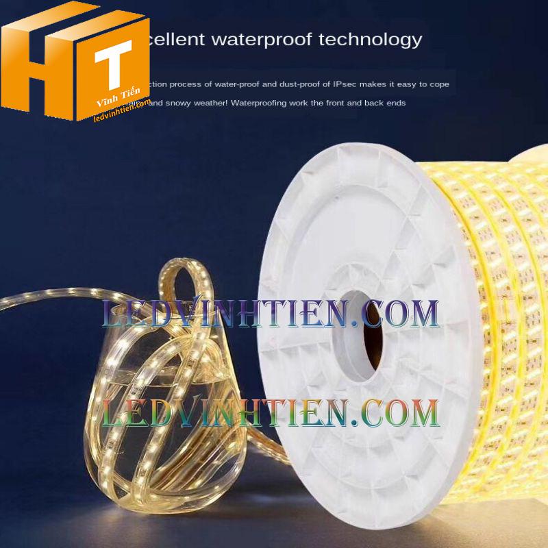 Đèn led dây 220v ngoài trời tại kim biên