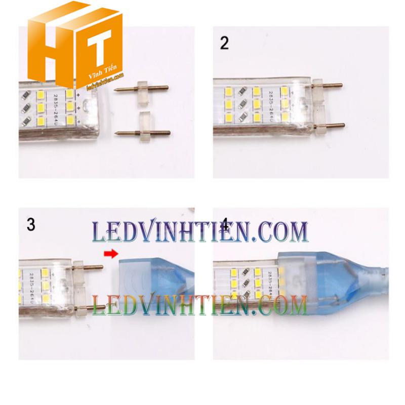 Đèn led dây 220v led đôi giá rẻ tại tuy hòa