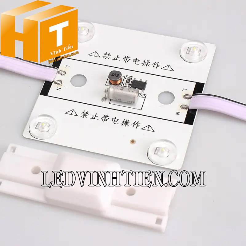 Led module 4 bóng 220V siêu sáng, chống nước