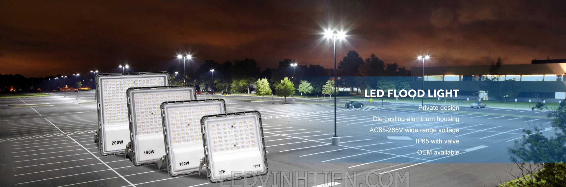 Đèn led chuyên dùng cho các loại sân tennis