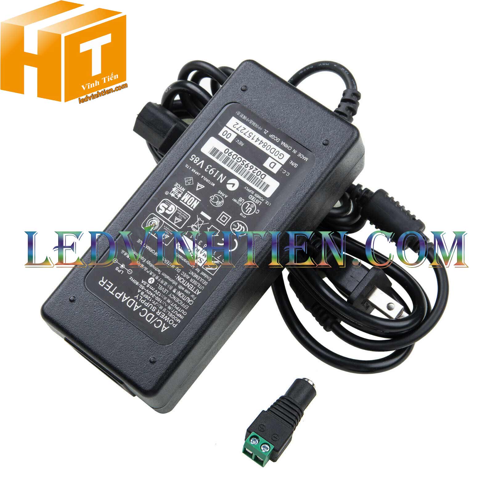 Adapter 12v 6a hay còn gọi nguồn adapter, adaptor 12V 6A nhỏ được cấp nguồn DC12V camera, Led quảng cáo, led hắt, led module, các loại đèn led chiếu sáng, như led thanh, led module, led dây, bơm mước mini, tự động hóa, BOARD MẠCH ĐIỆN TỬ XEM hình ảnh chụp mọi góc cạnh của nguồn adapter 12v 8a 96W loại tốt, giá rẻ, chất lượng, đủ ampe, có quạt, nhôm tản nhiệt, sản phẩm chính hãng ledvinhtien.com Hình ảnh chụp mọi góc cạnh của adapter DC12V 6A chính hãng led vĩnh tiến