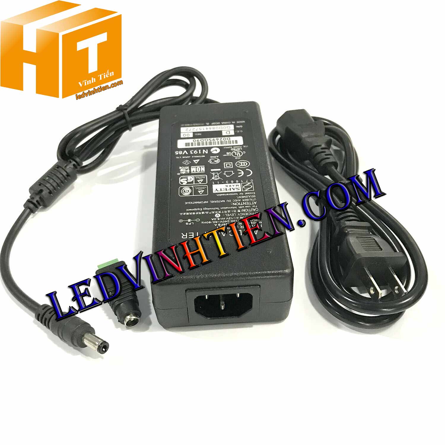 Adapter 12v 6a hay còn gọi nguồn adapter, adaptor 12V 6A nhỏ được cấp nguồn DC12V camera, Led quảng cáo, led hắt, led module, các loại đèn led chiếu sáng, như led thanh, led module, led dây, bơm mước mini, tự động hóa, BOARD MẠCH ĐIỆN TỬ XEM hình ảnh chụp mọi góc cạnh của nguồn adapter 12v 8a 96W loại tốt, giá rẻ, chất lượng, đủ ampe, có quạt, nhôm tản nhiệt, sản phẩm chính hãng ledvinhtien.com Hình ảnh chụp mọi góc cạnh của adapter DC12V 6A chính hãng led vĩnh tiến