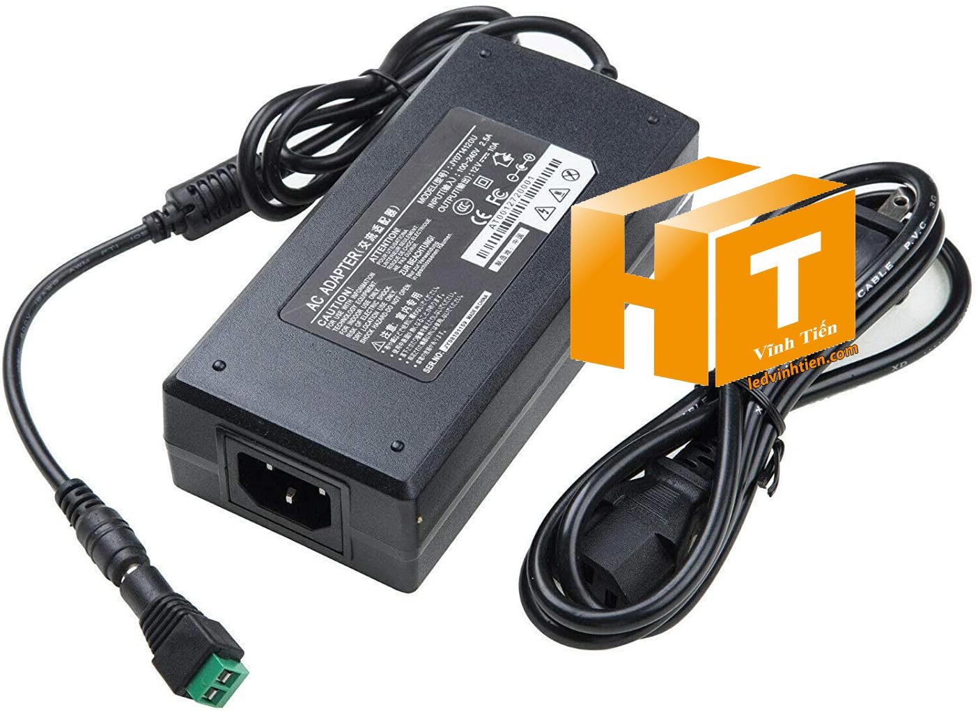 Adapter 12v 10a hay còn gọi nguồn adapter, adaptor 12V 10A nhỏ được cấp nguồn DC12V camera, Led quảng cáo, led hắt, led module, các loại đèn led chiếu sáng, như led thanh, led module, led dây, bơm mước mini, tự động hóa, BOARD MẠCH ĐIỆN TỬ XEM hình ảnh chụp mọi góc cạnh của nguồn adapter 12v 10a 120W loại tốt, giá rẻ, chất lượng, đủ ampe, có quạt, nhôm tản nhiệt, sản phẩm chính hãng ledvinhtien.com Hình ảnh chụp mọi góc cạnh của adapter DC12V 10A chính hãng led vĩnh tiến
