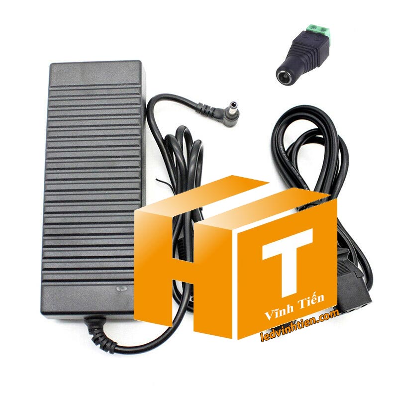 Adapter 12v 10a hay còn gọi nguồn adapter, adaptor 12V 10A nhỏ được cấp nguồn DC12V camera, Led quảng cáo, led hắt, led module, các loại đèn led chiếu sáng, như led thanh, led module, led dây, bơm mước mini, tự động hóa, BOARD MẠCH ĐIỆN TỬ XEM hình ảnh chụp mọi góc cạnh của nguồn adapter 12v 10a 120W loại tốt, giá rẻ, chất lượng, đủ ampe, có quạt, nhôm tản nhiệt, sản phẩm chính hãng ledvinhtien.com Hình ảnh chụp mọi góc cạnh của adapter DC12V 10A chính hãng led vĩnh tiến
