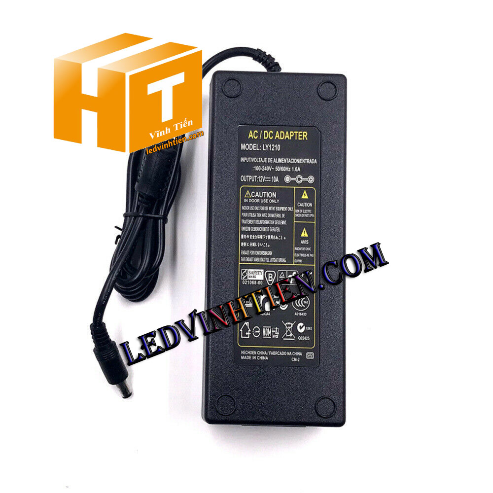 Adapter 12v 10a hay còn gọi nguồn adapter, adaptor 12V 10A nhỏ được cấp nguồn DC12V camera, Led quảng cáo, led hắt, led module, các loại đèn led chiếu sáng, như led thanh, led module, led dây, bơm mước mini, tự động hóa, BOARD MẠCH ĐIỆN TỬ XEM hình ảnh chụp mọi góc cạnh của nguồn adapter 12v 10a 120W loại tốt, giá rẻ, chất lượng, đủ ampe, có quạt, nhôm tản nhiệt, sản phẩm chính hãng ledvinhtien.com Hình ảnh chụp mọi góc cạnh của adapter DC12V 10A chính hãng led vĩnh tiến