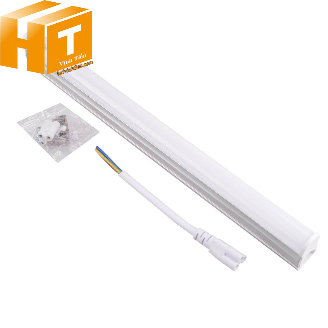 Đèn LED Tuýp T5 3 tấc 4W Liền Máng